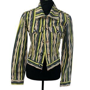 One Teaspoon Stripe Jacket(Size 8)